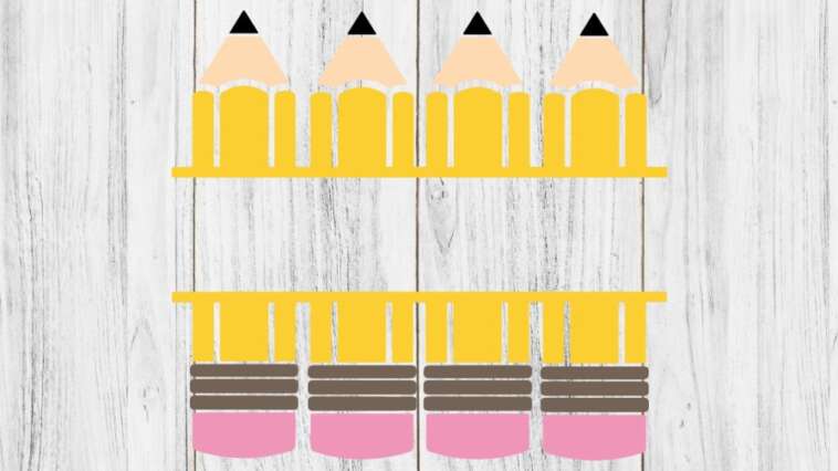 Pencil svg cut file